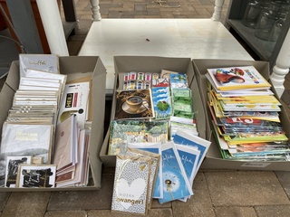 Partij diverse wenskaarten