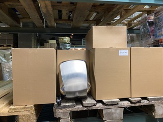 8x Stuks elektrische handendrogers 1200 Watt