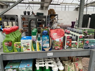 Mixpartij tuin onderhoudsmiddelen