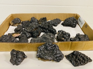 Ca. 21x Goethiet ruwe brokken