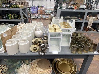 Partij diverse decoratie artikelen
