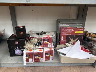 Partij diverse Kerst decoratie artikelen