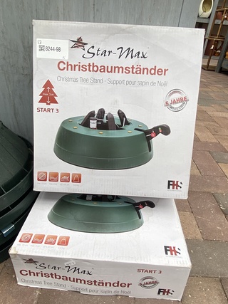 Ca. 16x Kerstboomstandaards diverse soorten