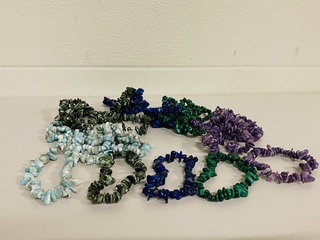 Ca. 25x Luxe armbanden split (5 soorten)