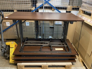 4x professionele klaptafels