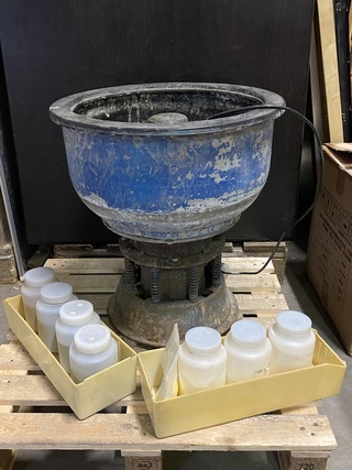 Trommelmachine incl. slijp/polijstpoeder