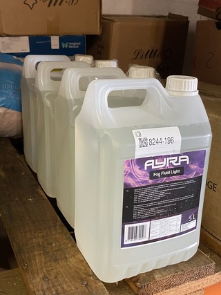 4x Cans a 5 liter rookvloeistof