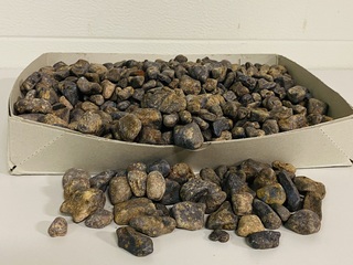 7 kg Saffier getrommeld (ongepolijst)