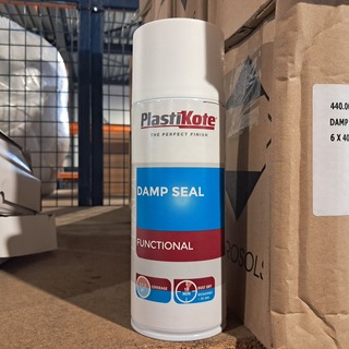 Ca. 96x Isoleercoating, PlastiKote, wit