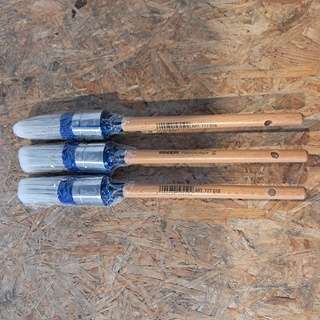 Ca. 150x Platinum kwast maat 16, ANZA, Wit