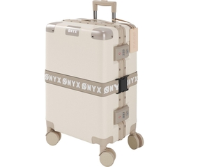 ONYX HandbagageKoffer 33/35 liter TSAslot spinnerwielen lichte trolley