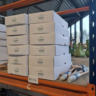 150x Platinum kwast maat 16 ANZA, Wit