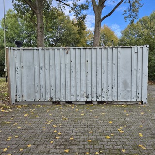 Stalen oefencontainer
