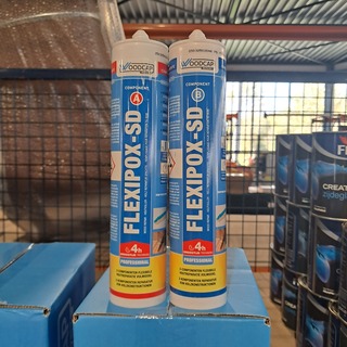 6x set A+B Houtrotreparatie, Woodcap