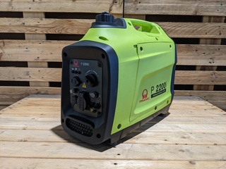 Benzine aggregaat, Pramac, P2200i, Groen, 2022