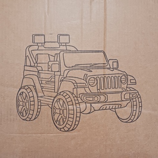 Elektrische kinderauto, rood, 2025