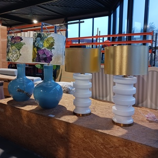 4x XL Tafel lamp, By Louise