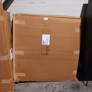 Eettafel rond 130 cm mangohout, 2025