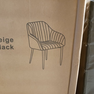 4x Velvet kuipstoel grey, 2025