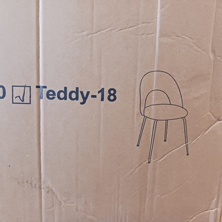 4x Eetkamerstoel teddy gold, 2025