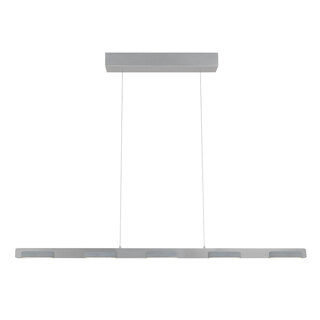 Hanglamp Bloc 120cm Staal kleur Steinhauer, 3296ST, Grijs / Chroom, 20