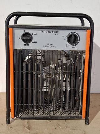 Elektroheater 15kW 400V Trotec, TDS 75, bouwjaar 2014