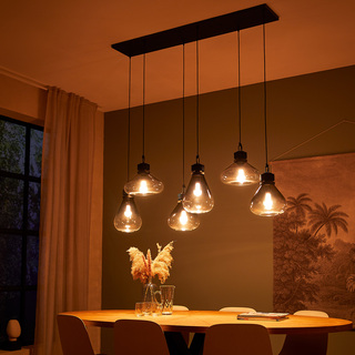 Hanglamp Flere Steinhauer, 2672ZW, Zwart, 2025