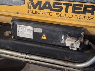 Dieselheater 36kW 230V Master, B100CED, bouwjaar 2017