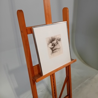 Potlood tekening, M.H.E. Slangen, Stilleven, 1980