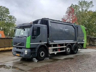 Vuilniswagen, Volvo, FE 6x2R met opbouw achterlader GeesinkNorba GPM I
