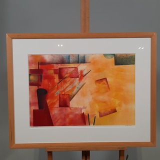 Afbeelding in lijst, A. Franken