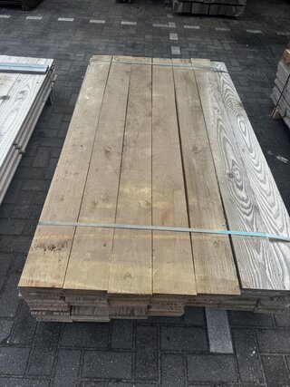 Ca. 140x Douglas planken | fijnbezaagd | 2,2 x 15 x 180 cm