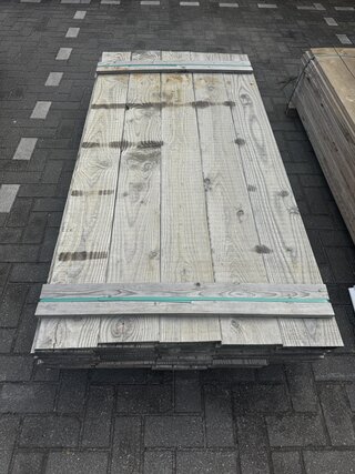 Ca. 40x Zweeds rabat | Douglas | 1.2/2,7 x 19,5 x 200 cm