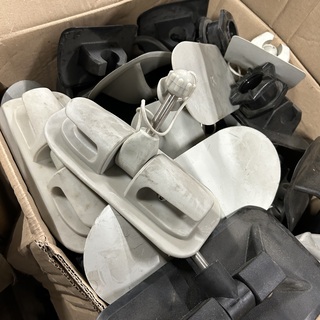 Partij boot onderdelen