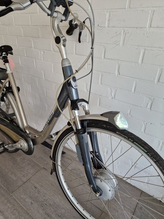 Elektrische fiets Gazelle, Orange Innergy, Grijs / Chroom