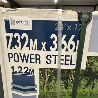 Kit voor bovengronds zwermbad | 7.32 x 3.66 meter Bestway, Power Steel