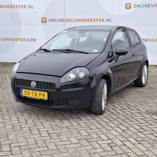 Personenauto Fiat, Grande Punto 1.2, zwart, bouwjaar 2007