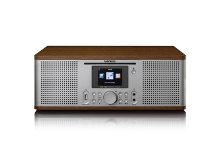 Lenco DIR270WD  Radio  Internet radio  DAB+ en MP3 speler  Hout