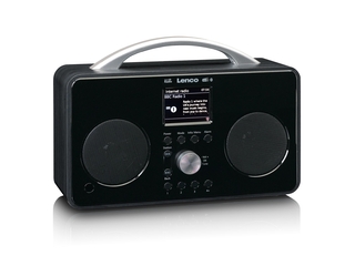 Lenco Internet DAB+/FM Radio met Bluetoothafstandsbediening en oplaadb
