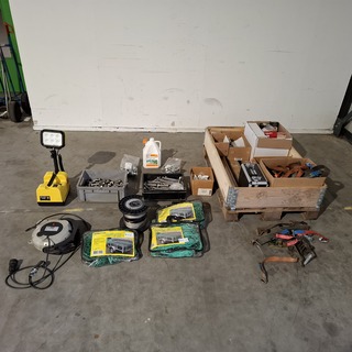 Partij divers gereedschap en bevestiging materiaal , O.a. Hitlist, Fis