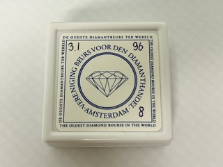 Diamant - 3.10 carat zwarte natuurlijke diamant