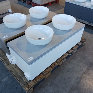 Badmeubel, Blum, Mat wit