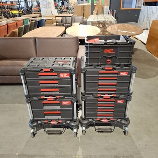 2x Gereedschapskarren , Milwaukee