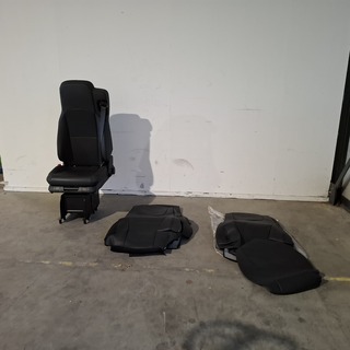 Vrachtwagen bestuurders stoel Mercedes met 3x stoelhoes set voor Daf 4