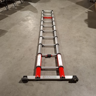 Telescoop ladder met werktrap, O.a. Altrex, TL Smart Up 1x 11