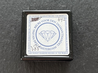 Diamant – 1.85 carat echte diamant
