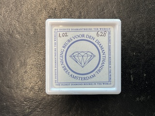 Diamant - 1.02 carat echte diamant