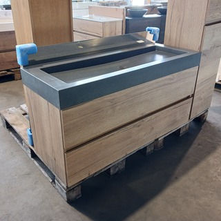 Badmeubel, HR Badmeubelen, Lorencio, Natuur eiken