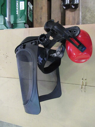 Gezicht beschermer met oorkappen  Eurogarden