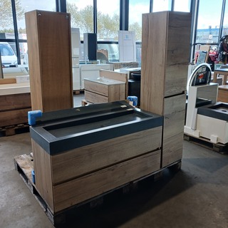 Badmeubel, HR Badmeubelen, Lorencio, Natuur eiken